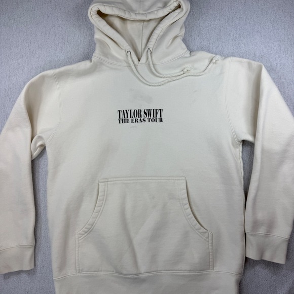 Taylor Swift Tops - Taylor Swift The Eras Tour Hoodie Cream Off White Independent trading Co small